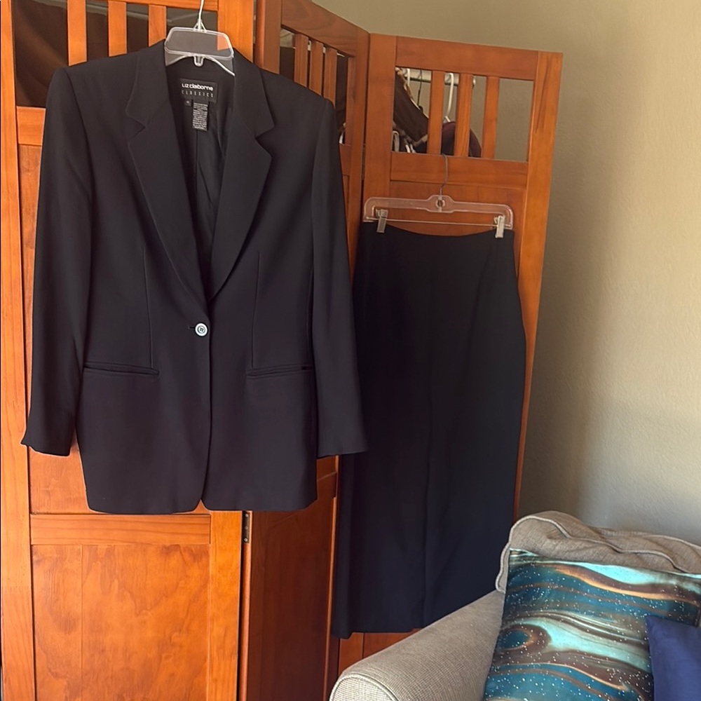 Liz Claiborne Black Professional Suit Set